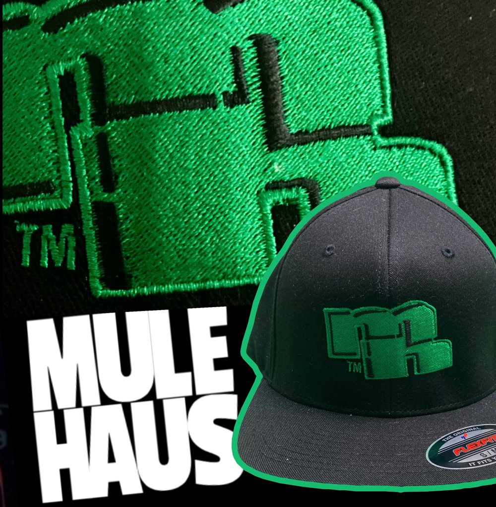 MH0031 MULE HAUS GREEN GHOULIE CAP