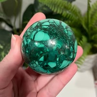 Image 2 of DISCOUNT Malachite Sphere C
