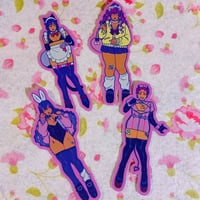 Image 1 of Pink Parade stickers