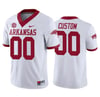  Arkansas Razorbacks Custom College Football Alternate Game Jersey – White