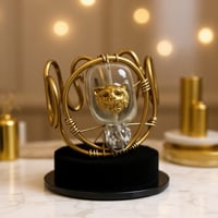 Image 1 of Lionhead bracelet made with brass