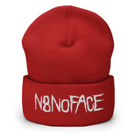 Image 3 of N8NOFACE Scratch Logo Cuffed Beanie (+ more colors)