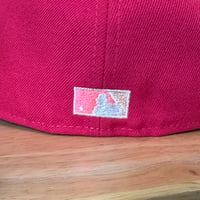 Image 2 of New Toronto Blue Jays 30th Season Pink Fitted Size 7 1/2