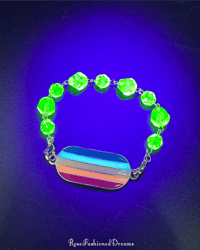 Image 5 of Love Is Love Uranium Bracelet