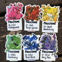 Image of Frogtone Stickers | Transparent Borders