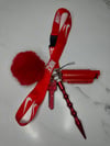 Nike Red Safety Keychain 