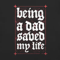 Image 1 of Being A Dad Comfort Colors Tee