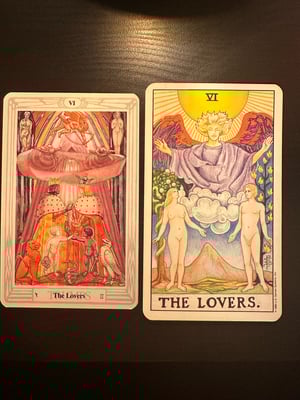 “The Lovers” - Art x Divination