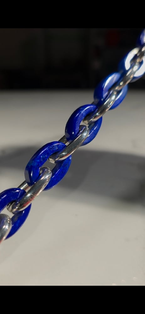 Image of Lapis Link Bracelet 