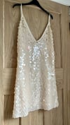 Heavily embellished Disc sequin dress