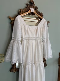 Image 6 of 1970s Eyelet Bell Sleeve