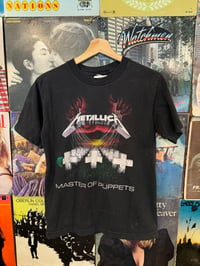 Image 1 of 2000s Metallica Master of Puppets Tshirt Small
