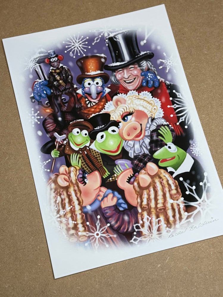 Image of Muppets Xmas Carol Print