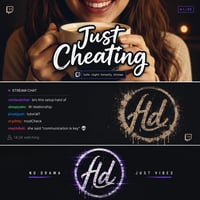 Image 2 of JUST CHEAT TEE