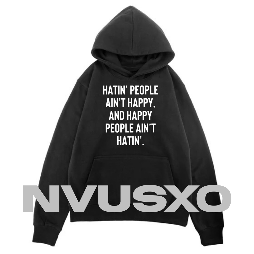 Image of ALL LOVE B&W HOODIE 