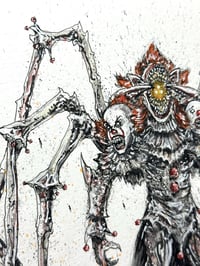 Image 7 of Kaiju Pennywise (ORIGINAL NFS) Prints Coming Soon- 11x14 Daily Halloween Orginal 