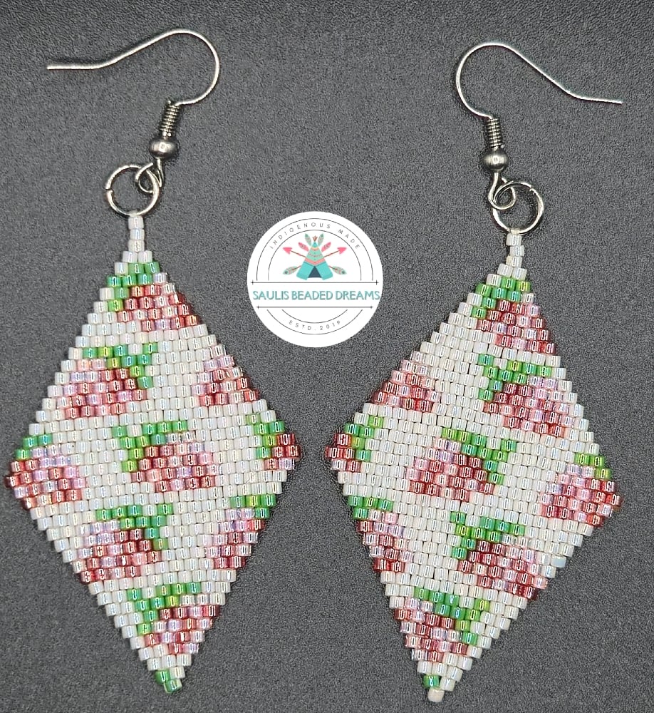 Image of Delica Strawberry Earrings 