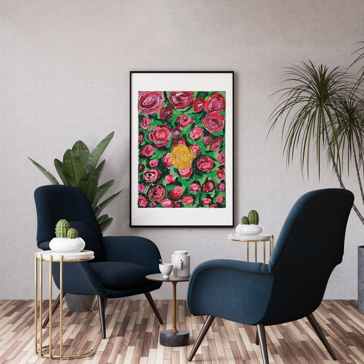 Image of A Progression Of Roses - Cover It With Flowers Collection - Open Edition Art Prints