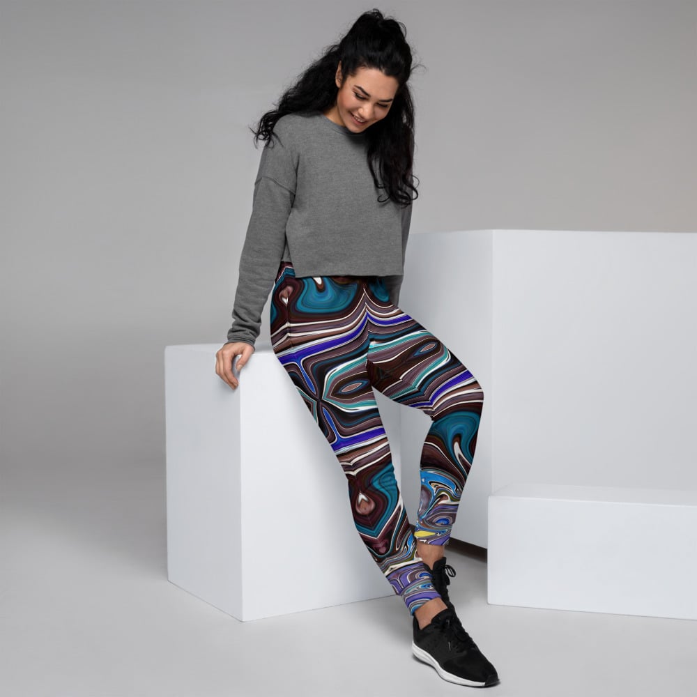 Image of Limited Edition - Art-Space Rainbow Penguins Women's Joggers