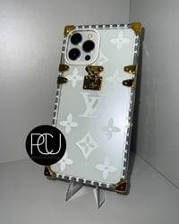 Clear Luxe Trunk Iphone Case