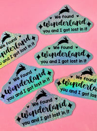 Image 1 of Wonderland Holo Sticker