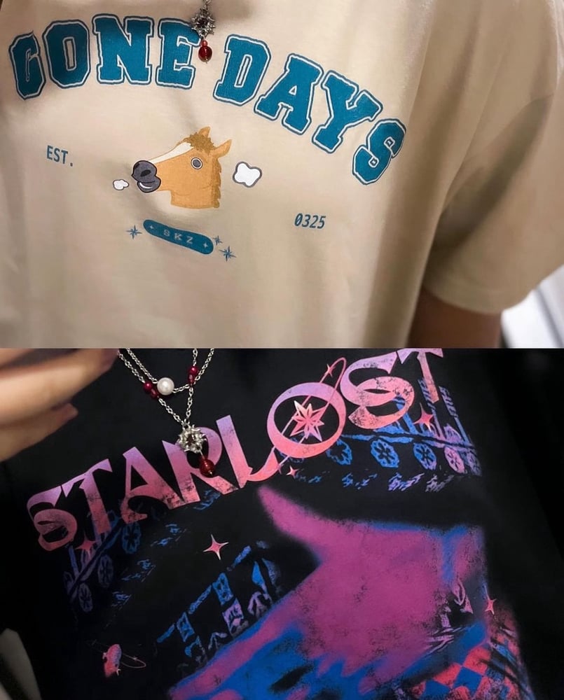 Image of [Pre-Order] SKZ Starlost & Gone Day Tees