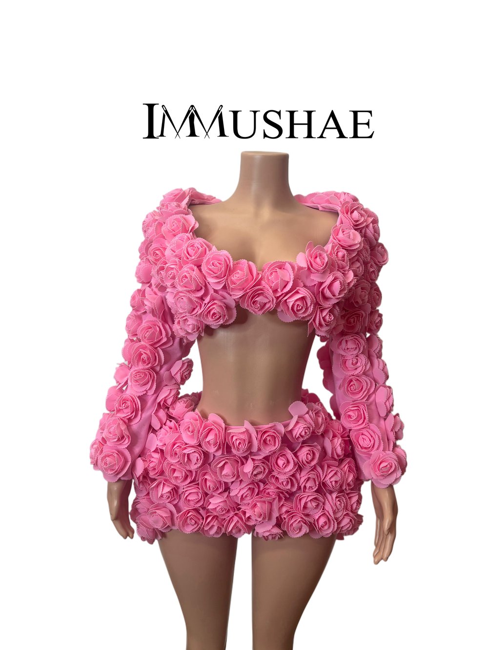 Image of Pink Bubble Gum Rose Set