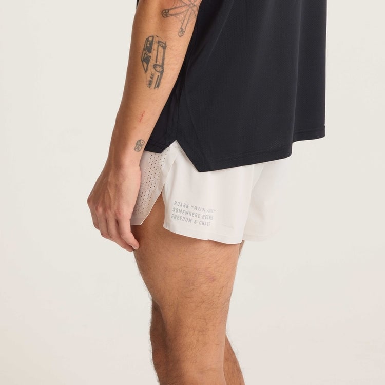 Image of RUN AMOK Alta Elite 3.5" Shorts moonstone