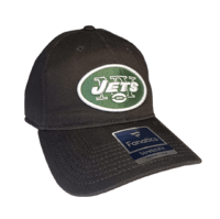 Image 1 of Fanatics New York Jets Hat Cap Stretch Fit Medium/Large NFL Pro Line Black New