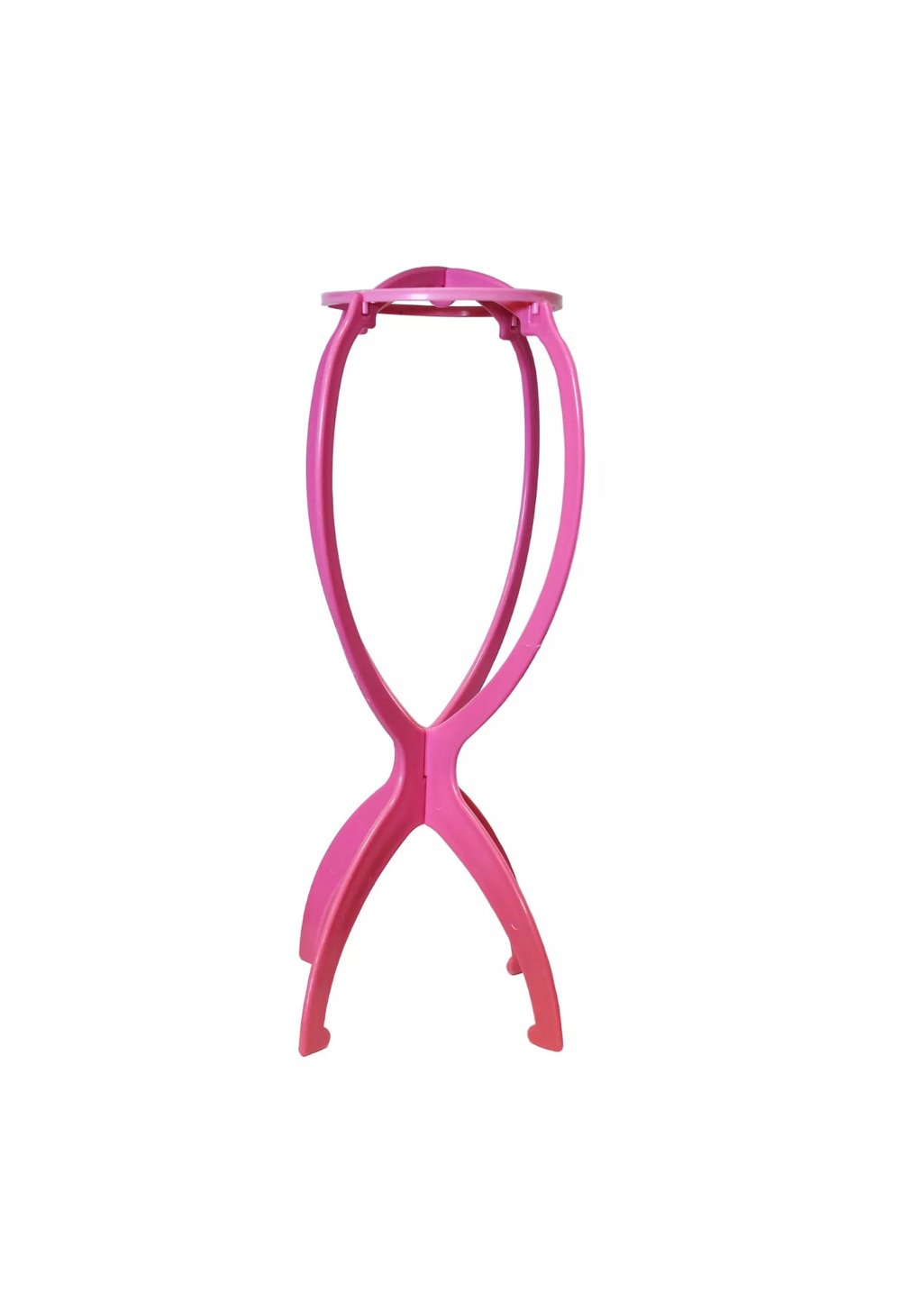 Image of Pink Foldable Wig Stand