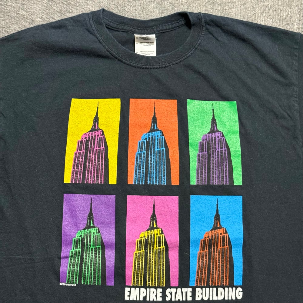 Image of 2000s Empire State Building Pop Art Graphic Tee (M)