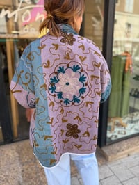 Image 15 of Veste Kantha indienne