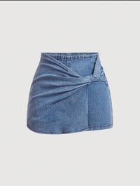 Image 1 of Denim Skort