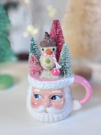 Image 1 of Winter Scene Santa Mug 2 