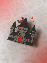 Image 6 of Vampire Castle Hard Enamel Pin