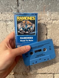 Image 1 of Ramones ‎– Road To Ruin - 1978 Promotional Blue Cassette! 