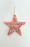 What’s a moon without a star?⭐️. Woven wall hanging.