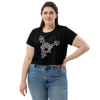 Image 2 of Transanarchy Crop Tee