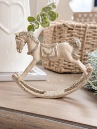 Image 1 of Glitter Rocking Horse