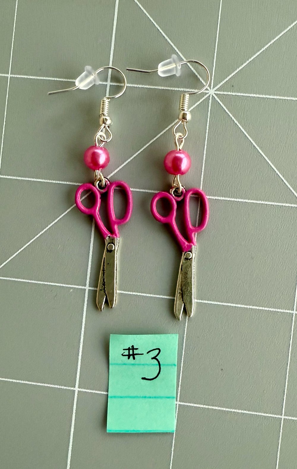 Image of Shearly Cute Scissors Earrings
