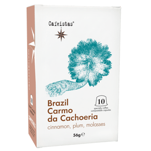 Image of carmo da cachoeria - brazil - 10 compostable nespresso®*compatible capsules