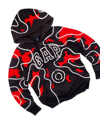 Image 2 of Reworked GAP Cracky Flow Zip Size S