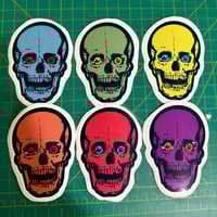 Image 1 of Summer Skulls - Stickers
