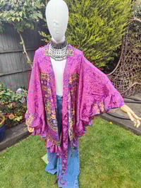 Image 8 of Amara Wrap dress - Pink