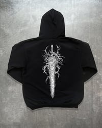 Image 2 of White Pony Plush Hoodie