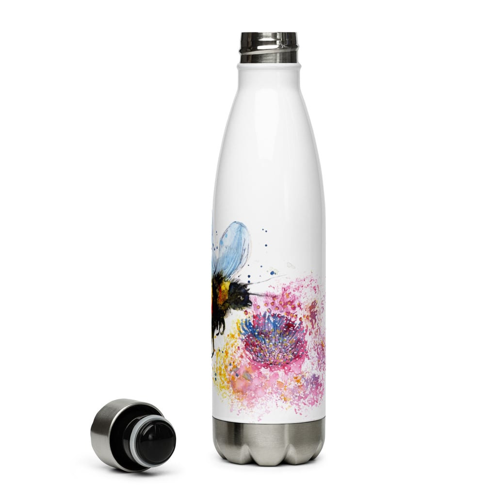 Image of Queen BumbleBee Stainless Steel Water Bottle