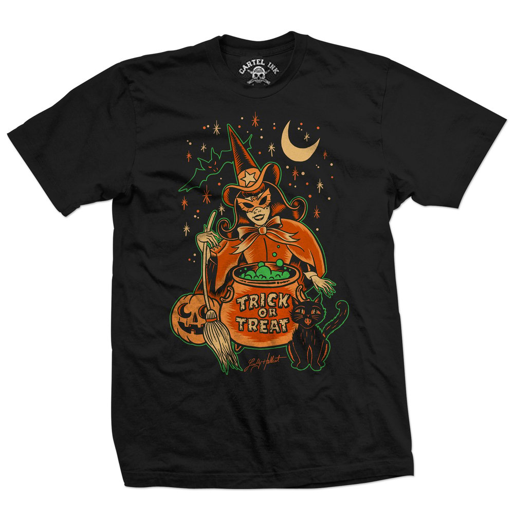 Mens Witch Party T-shirt 