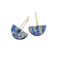 Image 2 of Lapis Earrings No. 3