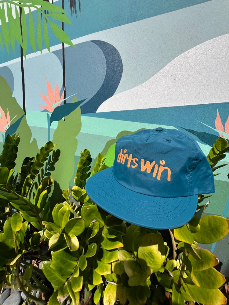 Script hat blue
