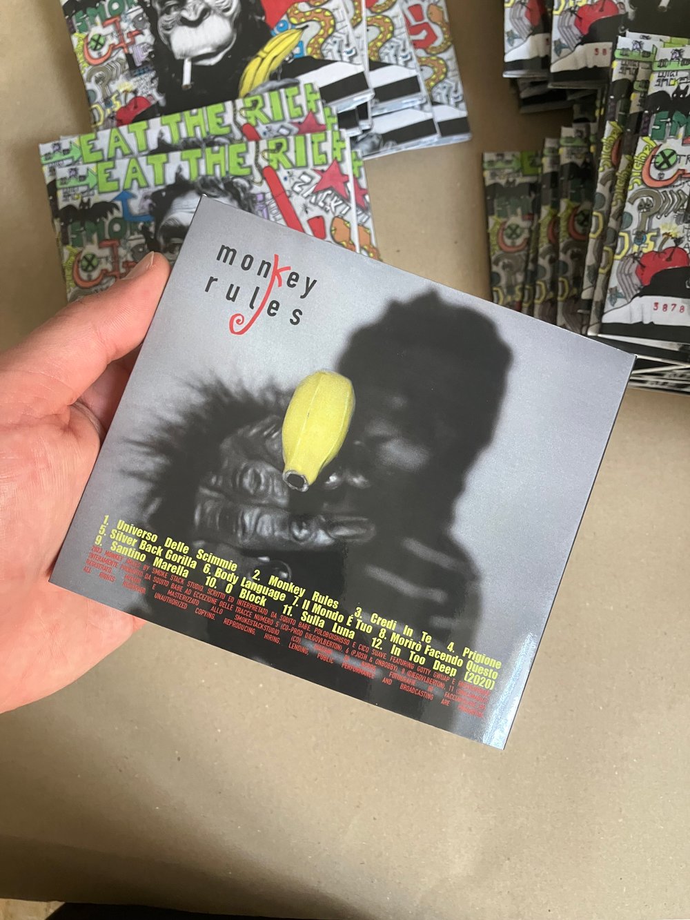 CD "MONKEY RULES" (Ltd.)